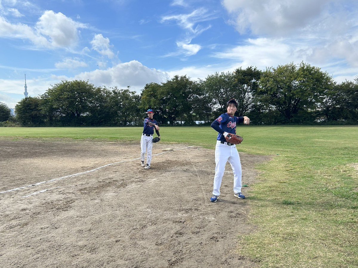 東京草野球チーム 「Claimers TOKYO」 tweet media