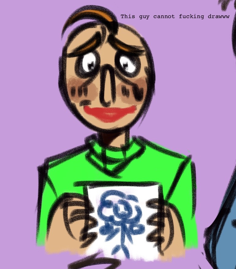 cherrychan_0110's tweet image. Sighh
Ms. Miriam Blum, art teacher.

#bbieal #BaldisBasics #baldisbasicsineducationandlearning #baldibaldimore #BaldisBasicsoc #bbiealoc #doodleart #oc #ocart #originalcharacter