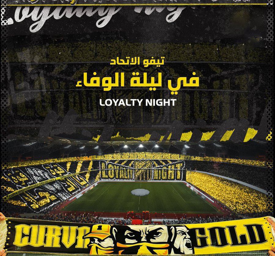 krsbo75's tweet photo. مشاهدة ممتعة في ليلة الوفاء ..
الساعة التاسعة مساء ..
جمهور الذهب حضوركم يعني اكتمال التيفو ..
فالنا الفوز والثلاث النقاط يارب 🖤🤲.

#الاتحاد_القادسية https://t.co/7QnA5KrD2A