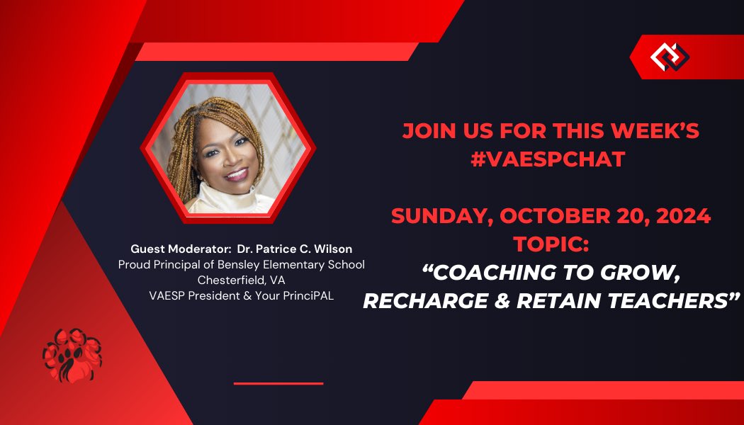 Dr. Andrew Buchheit (@andrewbuchheit) on Twitter photo #VAESPchat Sun, Oct. 20 at 8pmEST w/ <a href="/theVAESP/">VAESP</a> President @<a href="/CcpWilson/">Dr. Patrice C Wilson</a> Topic: Coaching to Grow, Recharge, & Retain Teachers. <a href="/AknightApril/">April Knight</a> <a href="/PrinAdams_HHES/">Mrs. Shannon N. Adams</a> <a href="/MLEPrincipal/">Christine Johnson (aka Dr. J )</a> <a href="/OrganicLeaderVB/">Akilah Ellison🌼</a> <a href="/AdamKreifels/">Adam Kreifels</a> <a href="/PelotonPrincip1/">Amy N. Hedrick</a> <a href="/GustafsonBrad/">Dr. Brad Gustafson</a> <a href="/bloomer_sa/">Todd Bloomer</a> <a href="/DrRenaeBryant/">Dr. Renae Bryant</a> <a href="/BethHouf/">Beth Houf</a> <a href="/BobbieFrench/">Bobbie French 🌸#LeadLearnHope</a> #VAESPchat Sun, Oct. 20 at 8pmEST w/ <a href="/theVAESP/">VAESP</a> President @<a href="/CcpWilson/">Dr. Patrice C Wilson</a> Topic: Coaching to Grow, Recharge, & Retain Teachers. <a href="/AknightApril/">April Knight</a> <a href="/PrinAdams_HHES/">Mrs. Shannon N. Adams</a> <a href="/MLEPrincipal/">Christine Johnson (aka Dr. J )</a> <a href="/OrganicLeaderVB/">Akilah Ellison🌼</a> <a href="/AdamKreifels/">Adam Kreifels</a> <a href="/PelotonPrincip1/">Amy N. Hedrick</a> <a href="/GustafsonBrad/">Dr. Brad Gustafson</a> <a href="/bloomer_sa/">Todd Bloomer</a> <a href="/DrRenaeBryant/">Dr. Renae Bryant</a> <a href="/BethHouf/">Beth Houf</a> <a href="/BobbieFrench/">Bobbie French 🌸#LeadLearnHope</a>