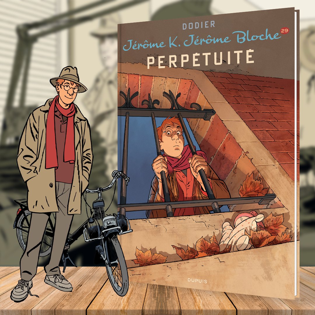 Loin d’être de tout repos, la nouvelle aventure de J.K.J. Bloche « Perpétuité » apportera à notre enquêteur préféré son lot de mésaventures !

➡️ « Jérôme K. Jérôme Bloche », tome 29 par Alain Dodier - Disponible au rayon BD
➡️ Voir la BD : bit.ly/JKJBloche29