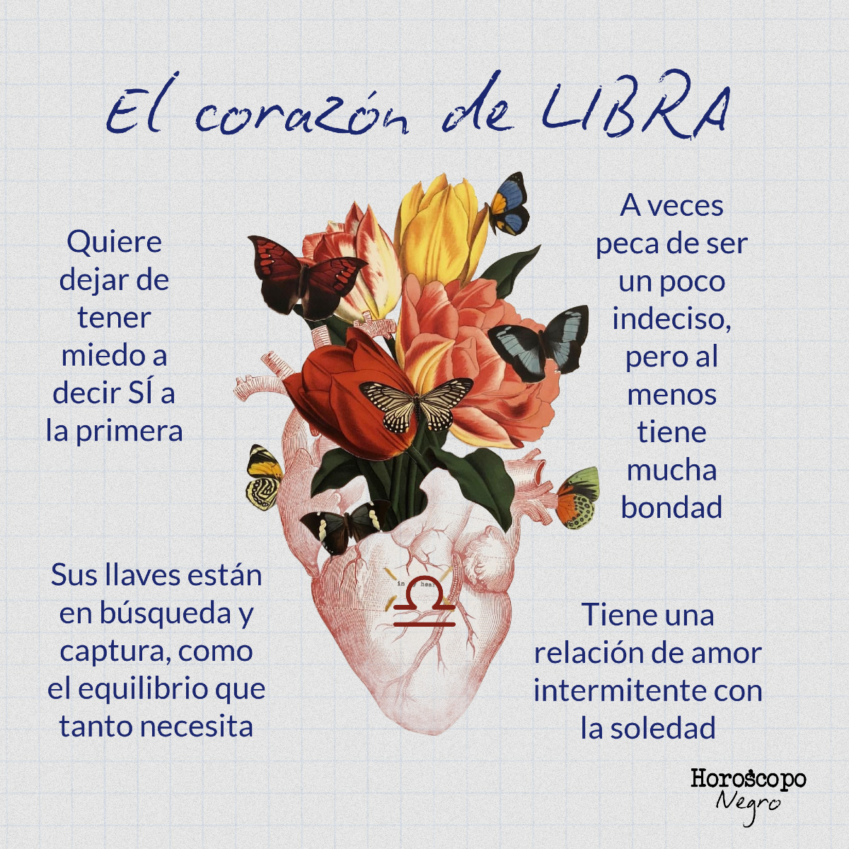 Intenta describir tu corazón con una sola palabra, Libra ✨🖤✨