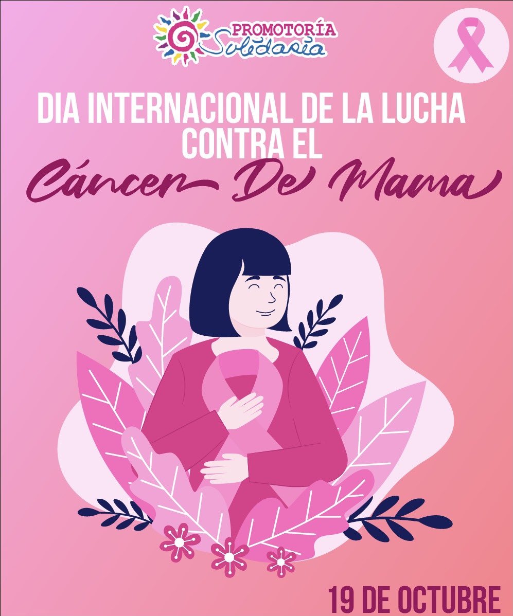 #EsperanzaEnCadaLazo 💗 En este día Internacional De La Lucha Contra el Cáncer de Mama, unámonos para brindar apoyo, concientizar y empoderar. Cada lazo rosa es un símbolo de esperanza, fortaleza y amor. 🌸✨
#PromotoriaSolidaria #DíaInternacionalContraElCáncerDeMama