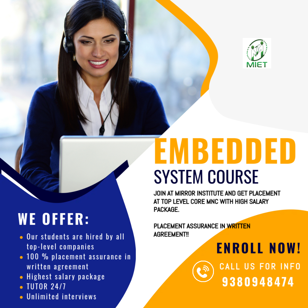 Mirrorinstitute's tweet image. The Placement Assured Program for Advance Diploma in Embedded Systems Course at Mirror Institute, Chennai ensures a smooth transition from learning to employment.  FURTHER DETAILS ABOUT EMBEDDED SYSTEM TRAINING CONTACT US !!!
#embeddedsystemcourse