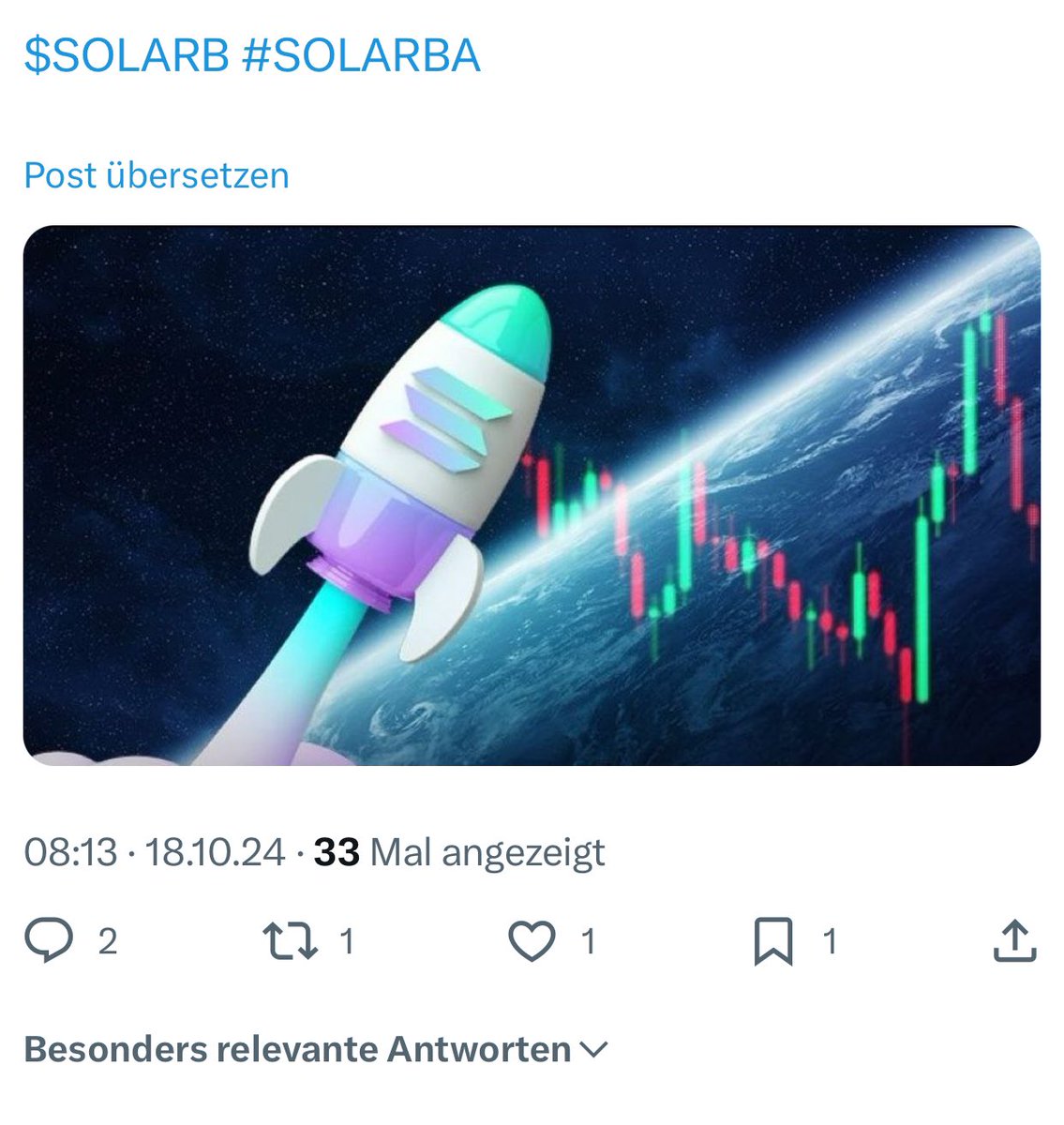 Roronoa_Crypt0's tweet photo. @TheGemPad @solana We have Revenue Share โคโ๐ฅ
Rn we have a revenue of roundabout 60-100 #SOL daily. Let that sink in! And we're below 1Mio MC.
๐ 45% buyback and burns
๐ฆพ 45% development
๐ฐ 10% revenue share
Just do the math. Seriously.
$SOLARB #SOLARBA https://t.co/MRWsqm6RPj