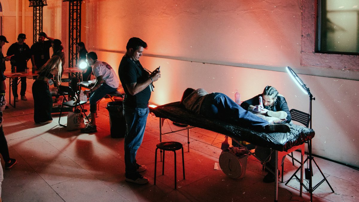 Day one of ApeFest Lisbon was amazing! As partners of @boredapeyachtclub, @ephemeralethernal curated a series of performances, filling Convento do Beato with busking music, DJ sets, flash tattoos, live poetry and more.

#EphemeralEthernal