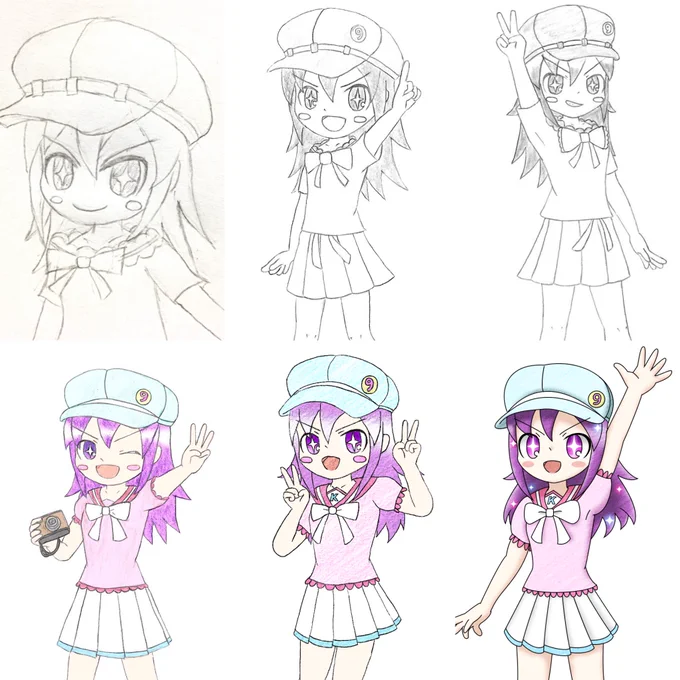 #あなたの絵柄好きだよ〜って人がリプしてくれるよ気付けばいろいろ描いたなあと 