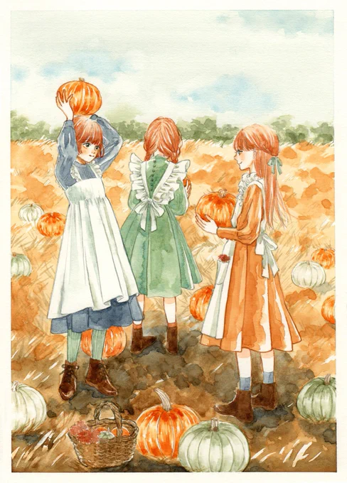 パンプキンピッキング#Halloween 
