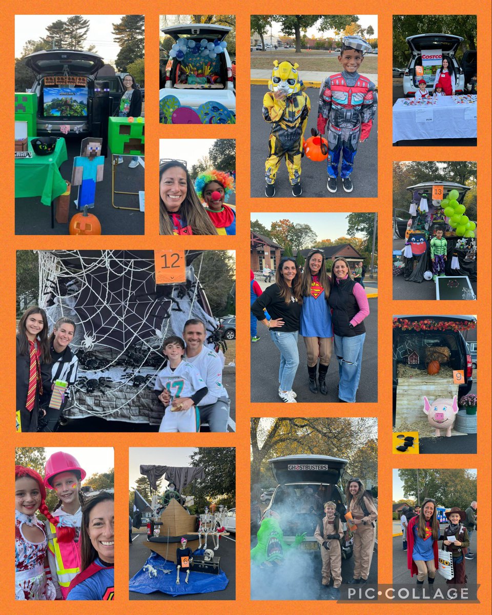 Trunk or Treat! Thank you to our fantastic PTA for hosting this AMAZING event. What a great turnout 🎃