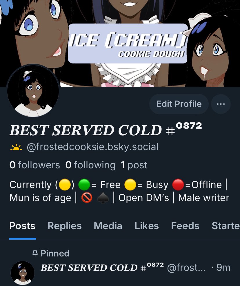 🧊.- Made this… Find me if you’d like 

👉👈 😳