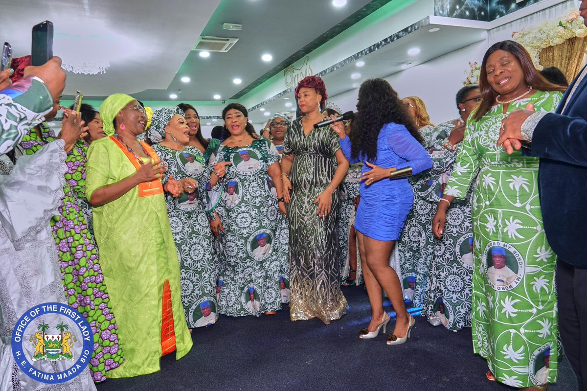 H. E.  Fatima Maada Bio tweet media