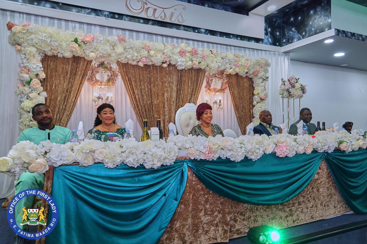 H. E.  Fatima Maada Bio tweet media