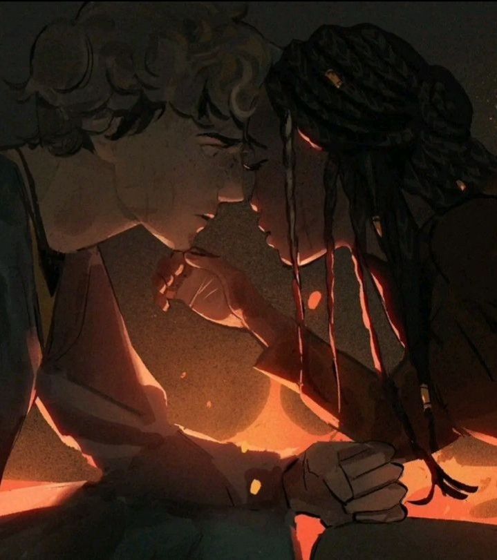 heroipercy's tweet photo. "Annabeth me olhou, furiosa, como se fosse me dar um soco. E então fez algo que me surpreendeu ainda mais. Ela me beijou.

  — Tenha cuidado, Cabeça de Alga."

🎨https://t.co/Bnj7T4z88v https://t.co/MCV3X0zJdj