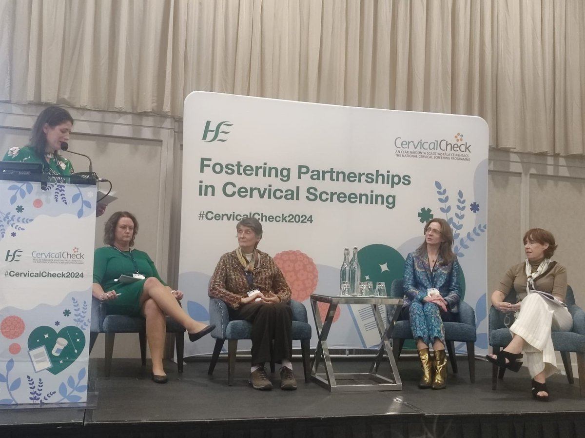 So much information shared today at the CervicalCheck Conference 2025 #CervicalCheck2024 <a href="/NSShse/">National Screening Service</a>