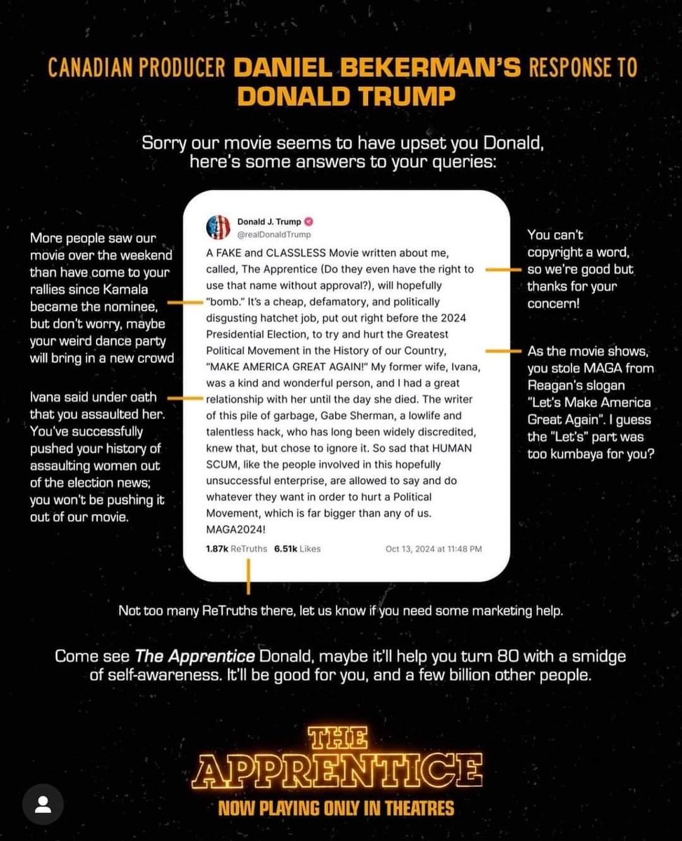 amystarr65's tweet photo. Well, this makes me want to see it. So sad that the human scum, like the topic of this film, is allowed to say and do whatever he wants in order to overthrow democracy. https://t.co/d16wvQrmIO