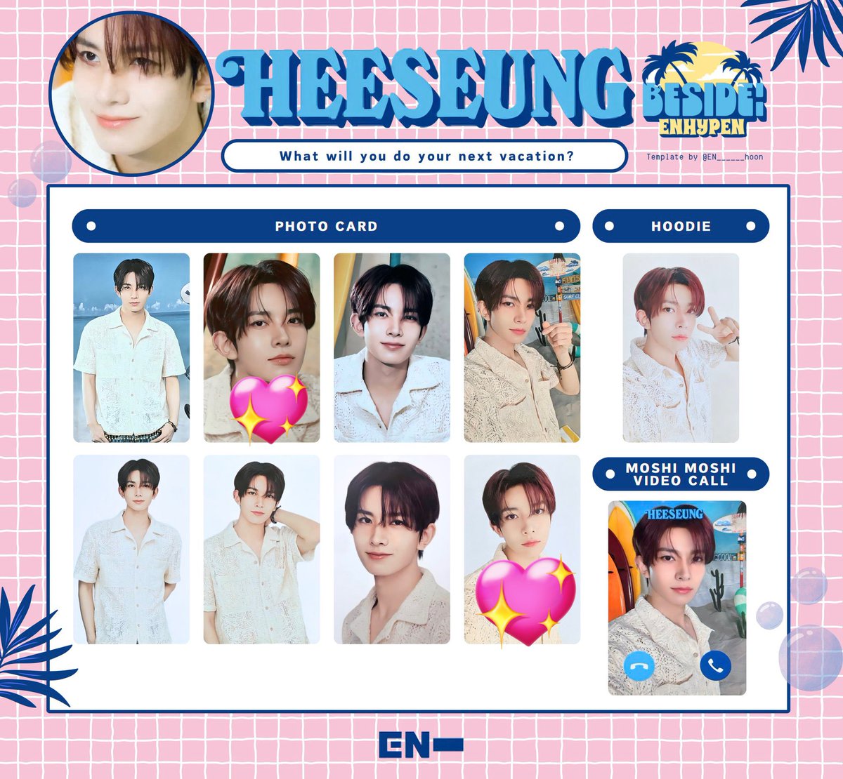 BESIDE:ENHYPEN トレカ 交換

求 ヒスン （💖優先）

譲  ジェイ ジェイク ソヌ ジョンウォン

 #enhypen交換  #enhypenトレカ交換