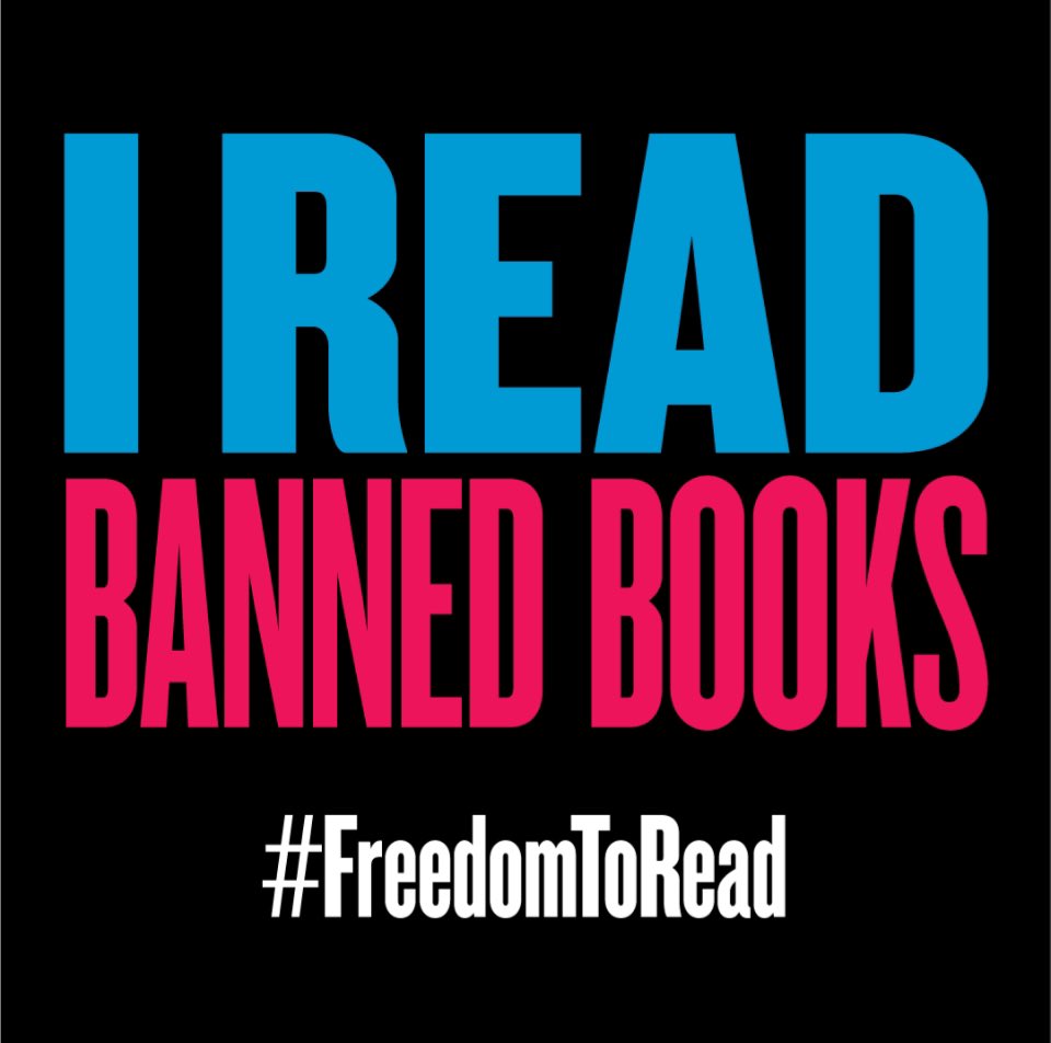 animemiz's tweet image. While this is not meant to be a one day a year… I do want to say how important it is to let ALL people read what they want and this is a luxury I enjoy heartily. Fight the good fight to all readers… #saturdaylibrarian @UABookBans #freedomtoread