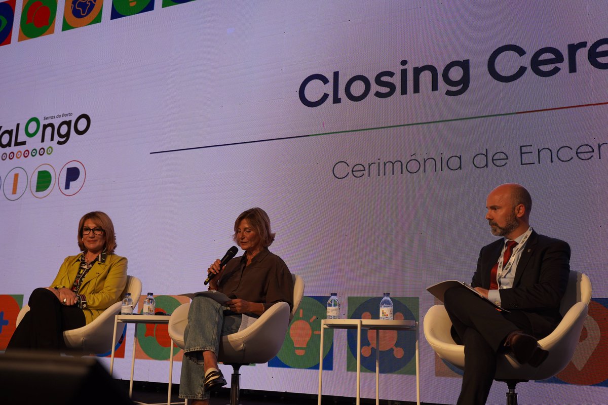 oidp_org's tweet photo. 🟠We close our #OIDPValongo2024 Conference with heartfelt thanks to all participants and the local team!💜
👏🏾Thank you @cmvalongo for hosting this celebration of participatory #LocalDemocracy.
🤩🌎"#Valongo is now on the map of the global municipalist movement." — @UCLG_Saiz https://t.co/y2gY4Y0tNK