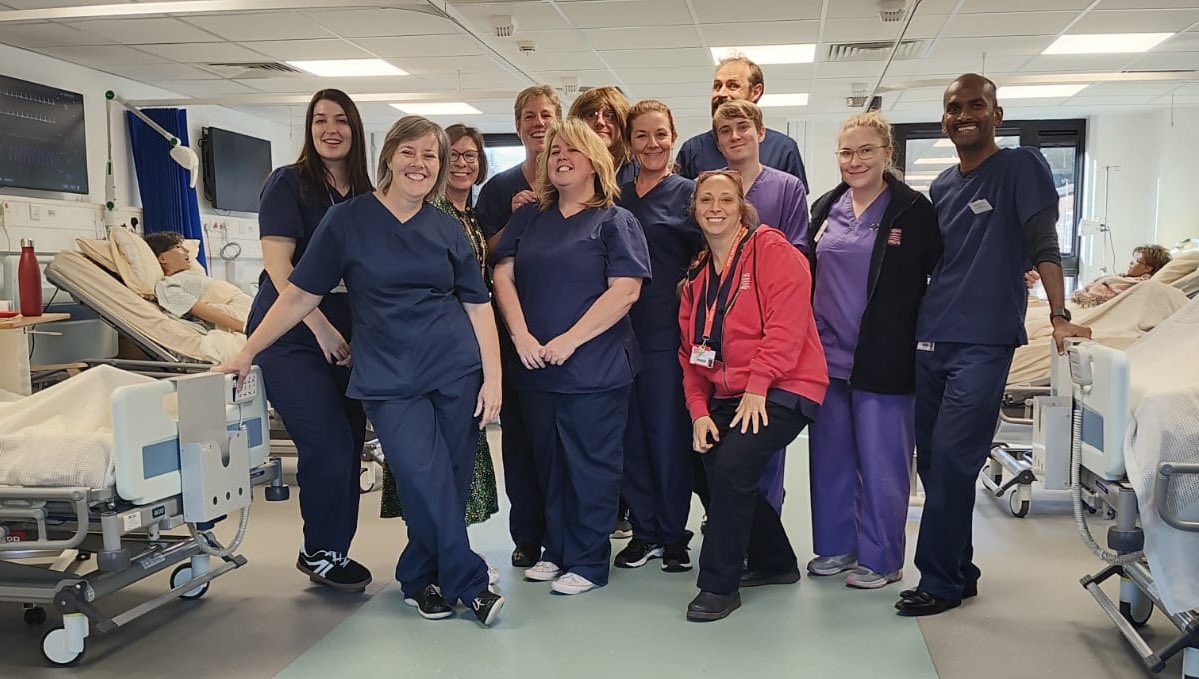 Open day <a href="/CUHealthSci/">School of Healthcare Sciences</a> <a href="/cardiffuni/">Cardiff University</a> 😀

It’s a pleasure meeting our prospective students and showcasing some incredible work we do in our curriculum.

And, the organisation and teamwork was fantastic 👏👏👏