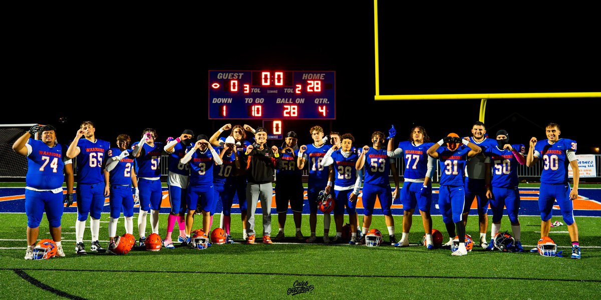 Got to celebrate my first shutout as a Defensive Coordinator with a great group of guys!