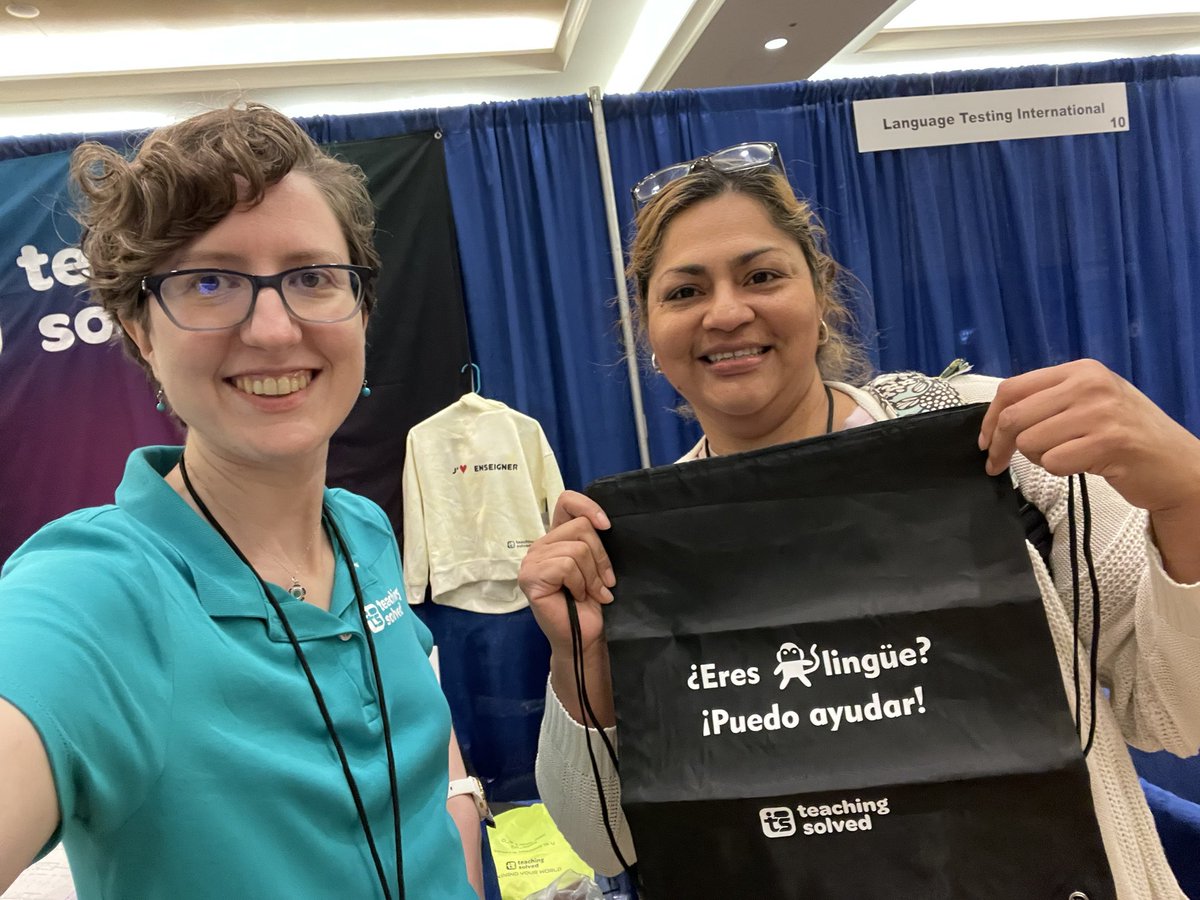 TeachingSolved's tweet image. We’re still here - come to booth 9 and check out our Lesson Magic website and other products! @TFLA_Tweets #SpanishTeachers #FrenchTeachers