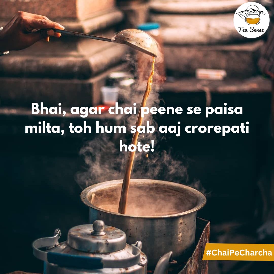theteasense's tweet photo. Tag your tapri partner!

#teasense #chai #tea #chailover #teatime #tealover #tealovers #chailovers #tapri #friend #dosti https://t.co/92iiafp4Iz