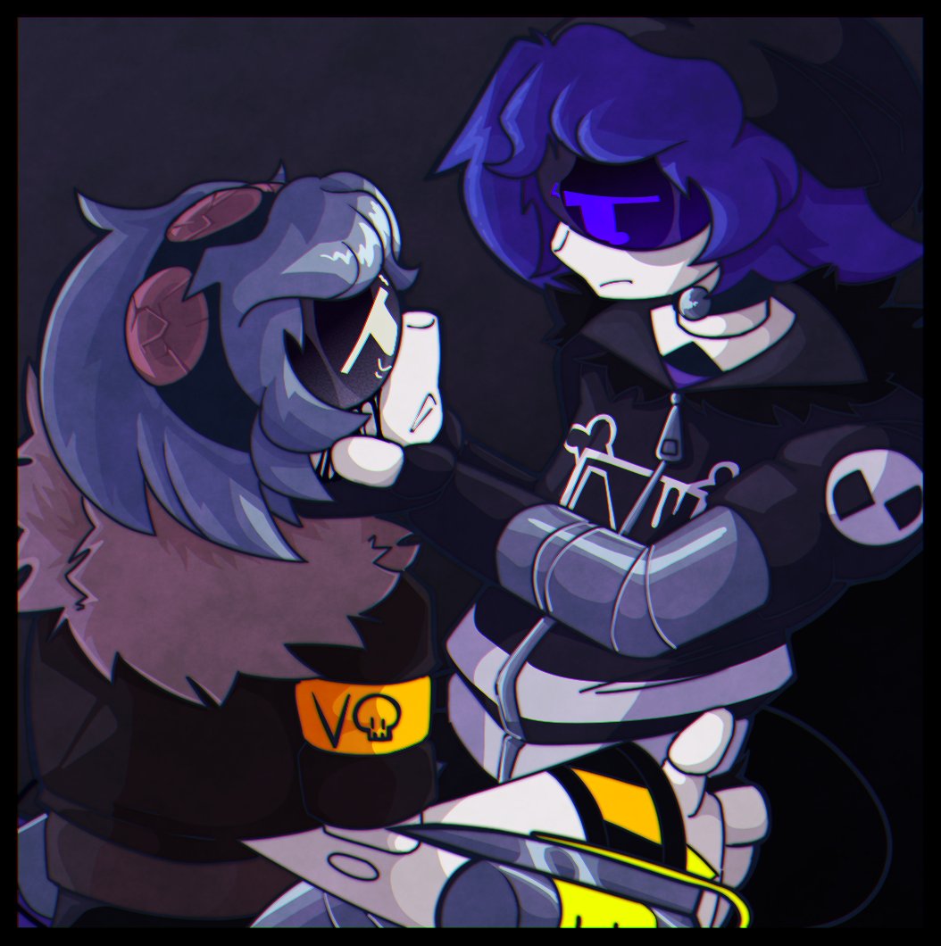 blind v au??!? | #murderdrones #murderdronesfanart #vuzi