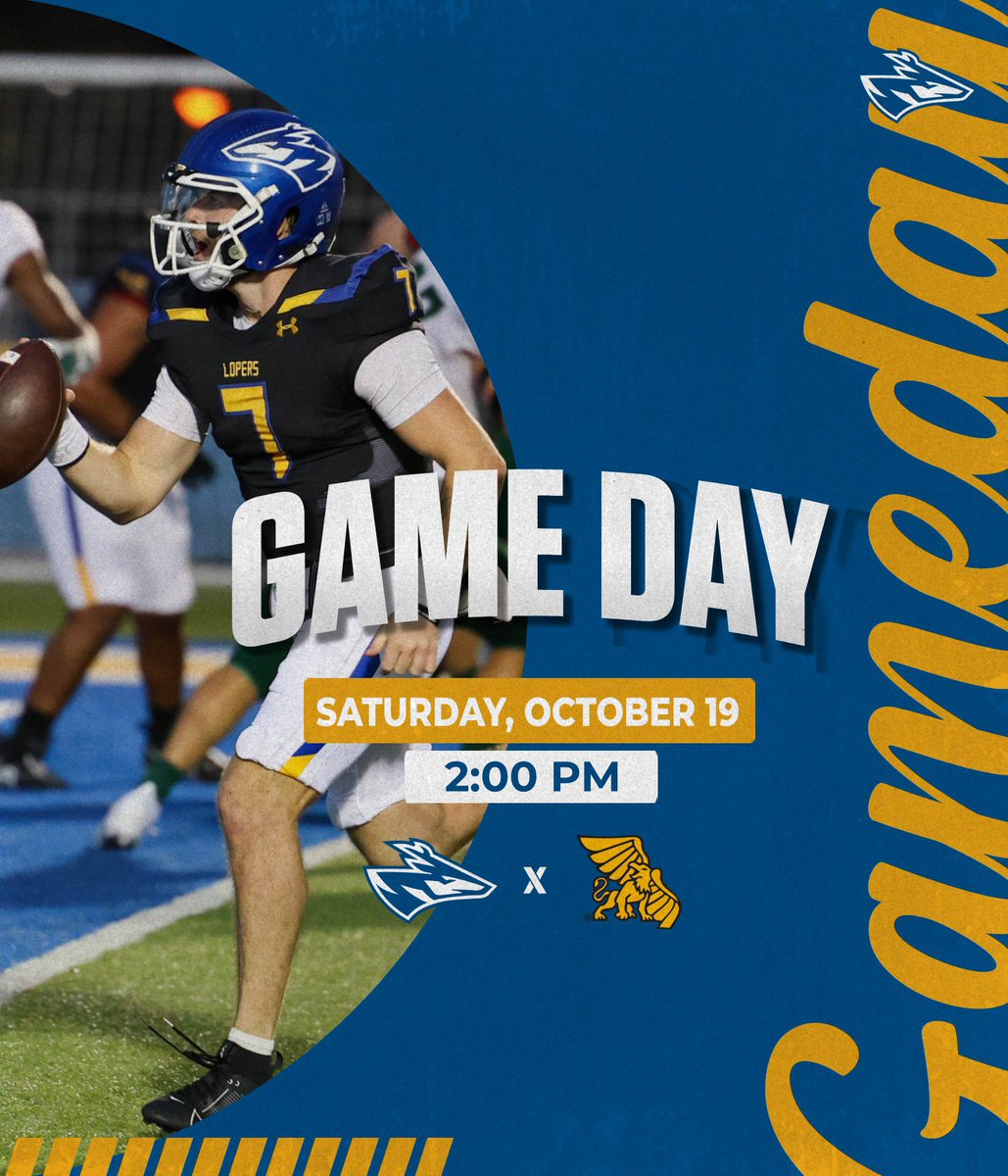 We’re back‼️ It’s GAMEDAY in Missouri🤘

🆚 Missouri Western 
🕐 2:00 PM
🏟️ Spratt Stadium
💻 themiaanetwork.com
📻 The River 93.1/106.9 KRVN FM

#LopesUp #GoLopers | #DDT #TeamOverMe