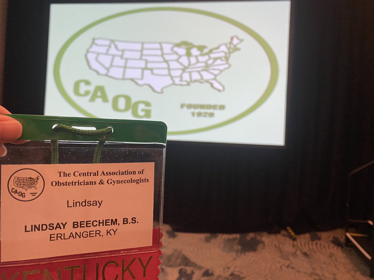 lindsaybeechem's tweet photo. It’s been an amazing week at the Central Association of Obstetricians and Gynecologists! Thank you for the opportunity to present my research and hear the great things happening in the OB/GYN world. #CAOG2024 https://t.co/tprCq26Vjo
