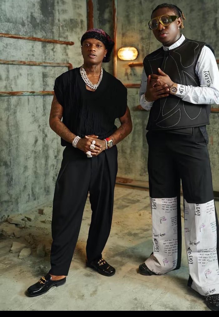the49thstreet's tweet photo. Songs with the biggest first day streams on Spotify NG 🇳🇬

• Wizkid and Brent Faiyaz - Piece Of My Heart (1.01M) 🆕 
• Asake and Wizkid - MMS (870K)
• Wizkid ft. Zlatan - IDK (626K)
• Rema &amp; Shallipopi - Benin Boys (619K)
• Asake &amp; Travis Scott - Active (607K) https://t.co/V0WNdnsspE
