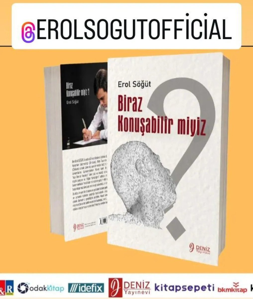 Yeni kitabım ile sizlere gelişim etkilerini ve içinde bulunduğumuz süreçsel, esrarengiz paradoksu anlattım. Bu kitap ile yeni bir tanışma ve gelişimin bizlere getireceği artıları ve zamanın bizlerde yarattığı tecrübelerin arkasında kişisel olarak durmamız gerektiğini anlattım. #X