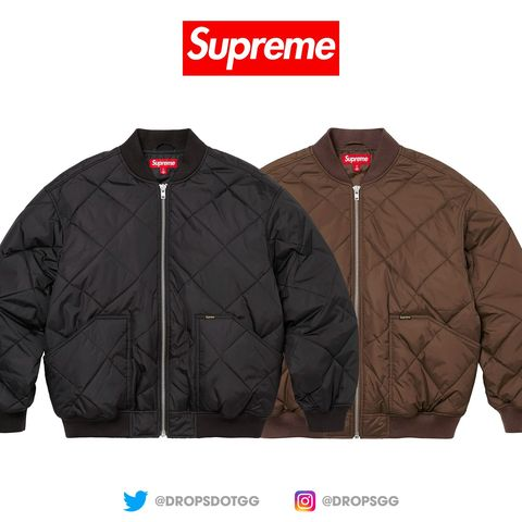Supreme AOI Quilted Work Jacket 