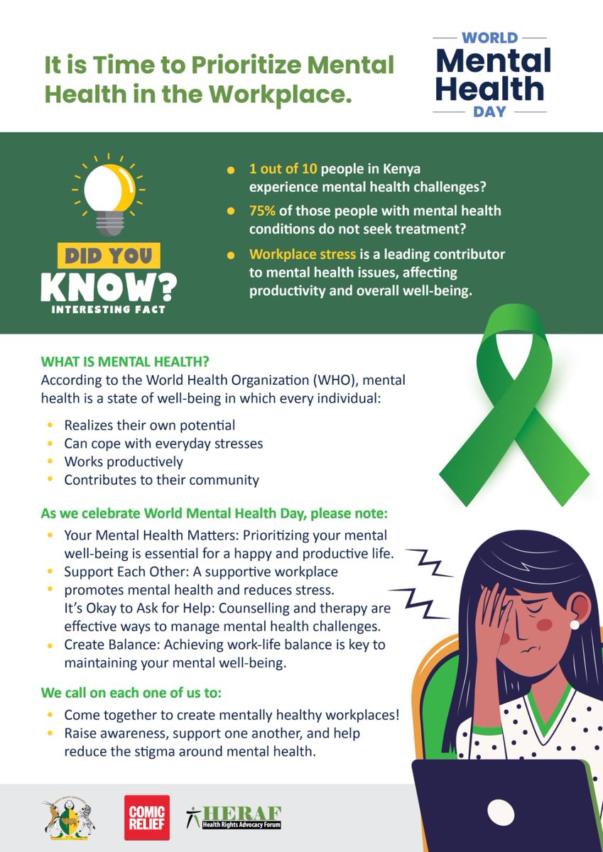marynjoki632973's tweet photo. Support, listen, and care. Together, we can build #HealthyWorkSpaces that nurture mental health.
@ACFinKenya
#HealthyWorkSpaces https://t.co/BCpmzOQHPW