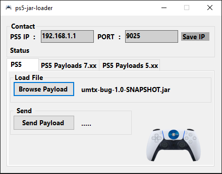 PS5-jar-loader v3.0.0
Added 
Test Load File

Download 
github.com/Master-s/ps5-j…