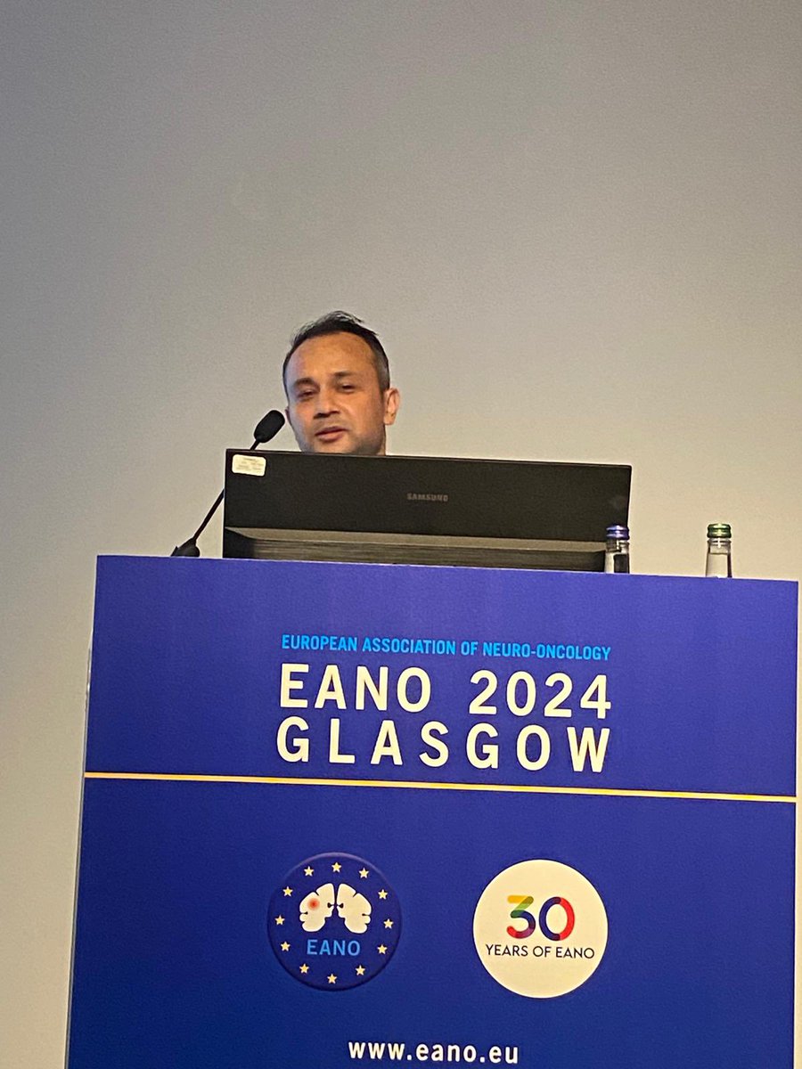 PrazNeuro's tweet photo. “Thrilled to present our study at#EANO2024! Our AI-based radiomics model predicts immune status in IDH wildtype #glioblastoma with high accuracy. Exciting potential for future #immunotherapy trials! #AI #Radiogenomics #GBM #PRECISEGBM @KingsImaging @EANOassociation https://t.co/Q72UmoahrC