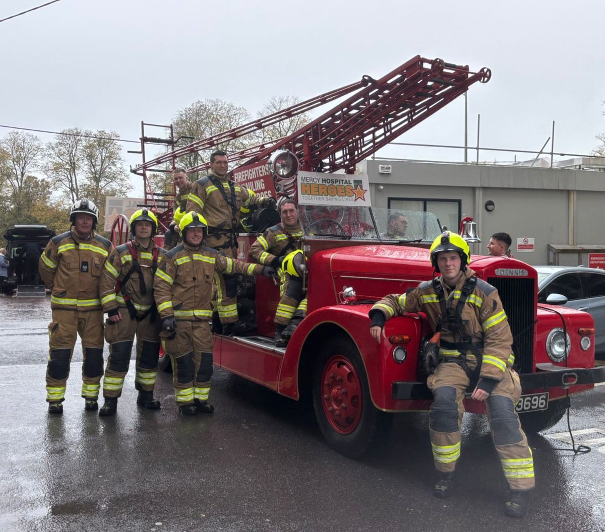 Mercycork's tweet photo. Our Heroes - Thank You ๐
@Mercycork CEO and staff were delighted to welcome the @CorkCityFire probationary firefighters after completing their fundraising mission for @mercyfoundcork Teens & Young Adult Appeal.
#ThisIsMercy https://t.co/fdY1BjeBwX