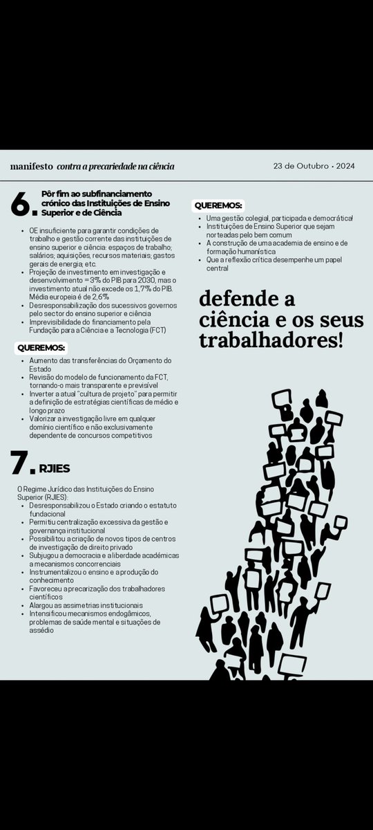 STARQ46393489's tweet photo. 📢 Junta-te ao STARQ nesta manifestação pela ciência! 💪 https://t.co/67C94kOaDw