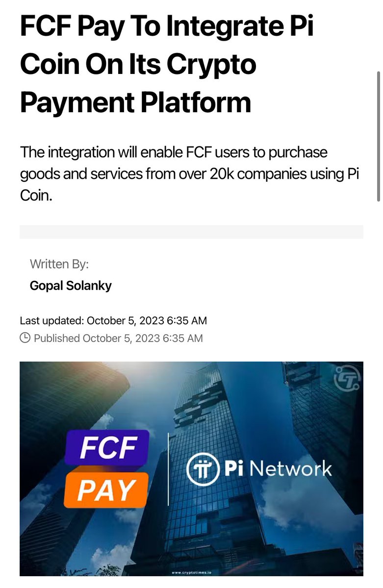 FCF Pay To Integrate Pi Coin On Its Crypto Payment Platform Mercedes-Benz  accepts car rental or purchase with Crypto (Cryptocurrency/Digital  Currency) including #Pi when Pi Opens Mainnet. The Digital Money Era has