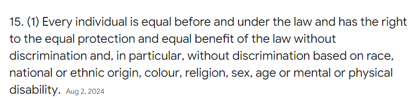 Imagine being so insecure with your power that you choose to target a disadvantaged minority in order to try and keep it...even by violating their individual rights?

In #sask we don't need to imagine, this is what our Premier is saying.  Rights be damned...eh Scott? #skpoli