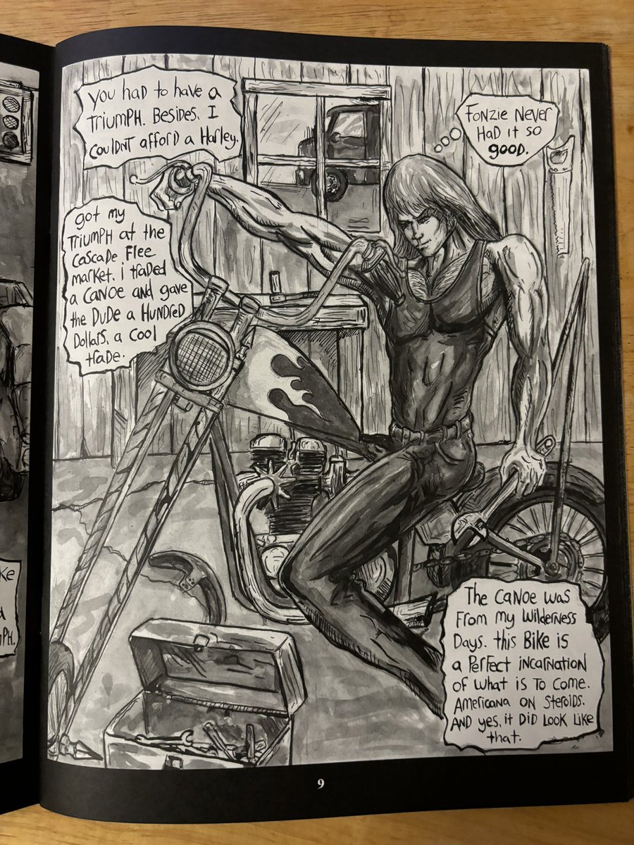 Deity…auto-bio outsider comic book. Coming soon from Hundo Industries. #indiecomics