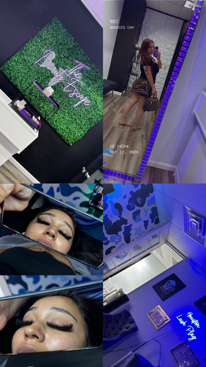 Maddy_Meech's tweet photo. I’m really living the dream of not having to work for anyone else but myself. Got my own beauty studio with suites for lease to other beauty girlies <3 make my own schedule- KEEP ALL MY MONEY 💰 💙🔌 #bossbabe #houstonlashtech https://t.co/RD20xo9CbE