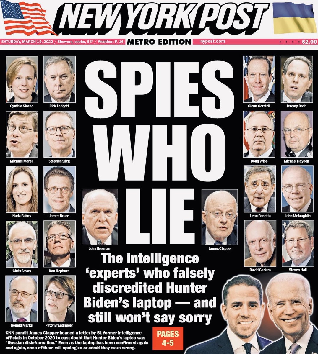 atensnut's tweet photo. Four years ago today these MotherFckers LIED.  

They have suffered no consequences and probably still have security clearances. 

It’s that deep and that dirty. https://t.co/1l5CxTwhaH