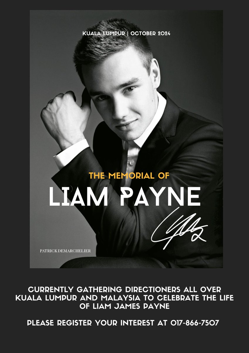 avoc4dorable's tweet photo. 📍 KUALA LUMPUR 

Hi @1DAlert! Pls help to RT this! We are currently gathering DIRECTIONERS IN MALAYSIA to join the memorial of Liam Payne 🩷 Register your interest @ https://t.co/UVGOUXstj7

@hafizkenny @ketengahketepi https://t.co/wAYS4b02uX