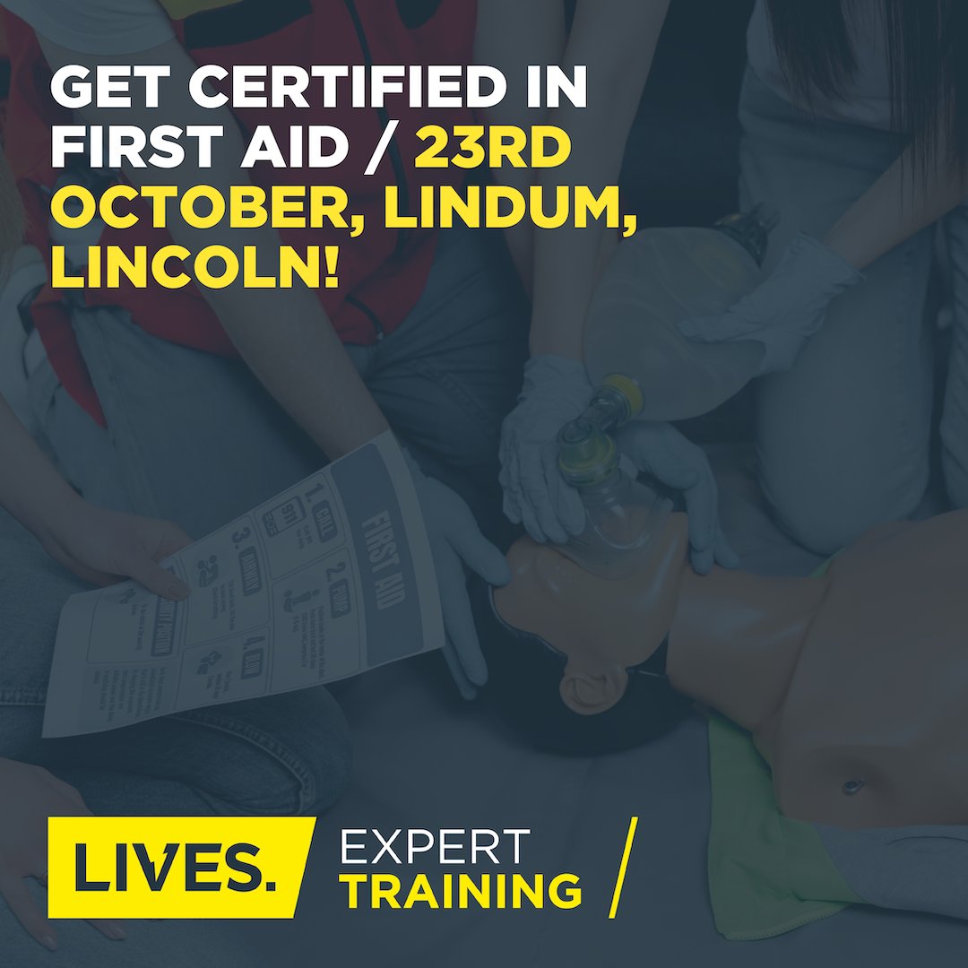 Prepare for emergencies on 23rd Oct at Lindum Training Centre, Lincoln! 🏥 

Limited spaces available for our QA Level 3 Emergency First Aid at Work course. Don’t wait – book today! ow.ly/yBvE50TvTCH  

#FirstAidTraining #WorkplaceSafety #Lincoln
