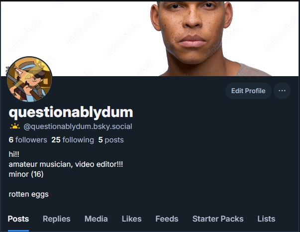 questionablydum❓ tweet media