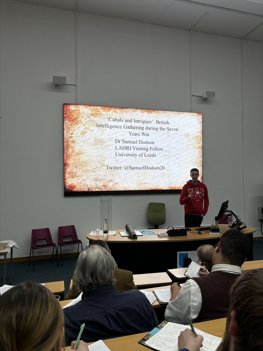 Panel three: Conflict, information and movement in the mechanised age. Post lunch slot taught us a great deal about 18th and 20th century operations. Speakers: John Concagh, HG Davie and Dr Samuel Dodson. #BCMHNRC24