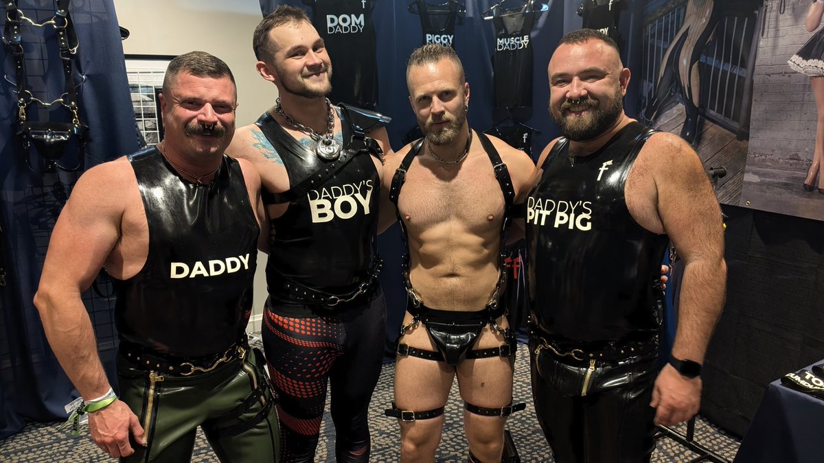 The <a href="/Fetishdaddygear/">Fetish Daddy Gear</a> crew is here at <a href="/MIRubber/">MIRubber</a> 🔥😈 <a href="/jacksonxhowell/">JacksonHowell</a>