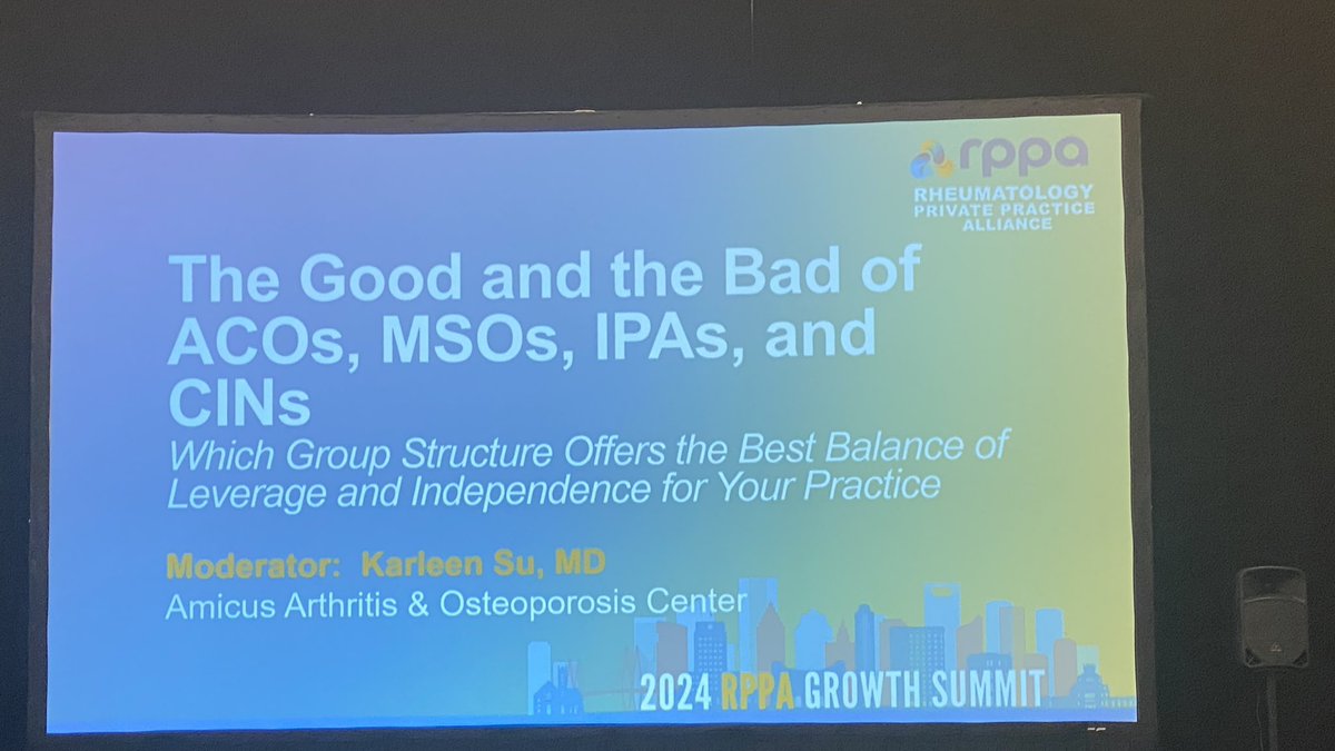 Day 2 of #rppa24 mtg &amp; it’s interesting to attend a specialty mtg different than my own. The 1st thing I’ve learned is that regardless of specialty, all physicians face the SAME challenges when it comes to reimbursement. How many of you have questions on the topic below? #MedEd