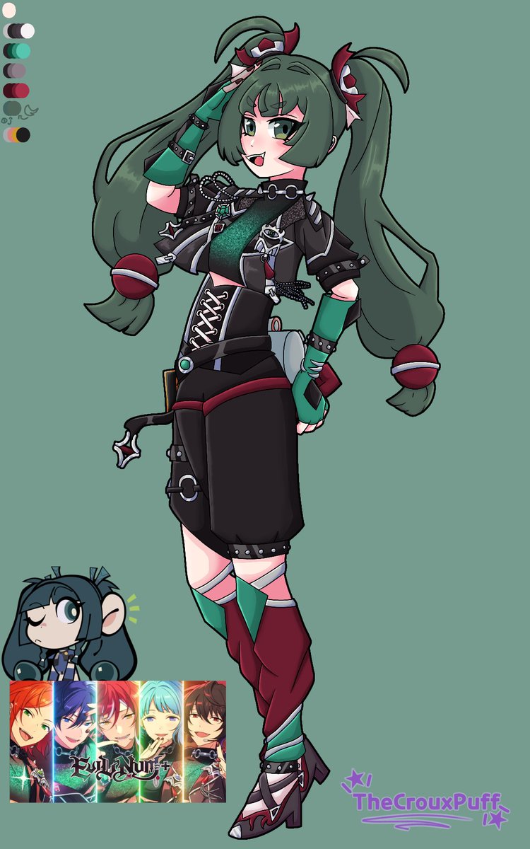 Purpl3Cl0v3r's tweet photo. EVIL NUM+ QINGYI
#zzzzero #zzz #qingyi #EnsembleStars #enstar #ringingevilphone #evilnum https://t.co/VUnN0WBFuG
