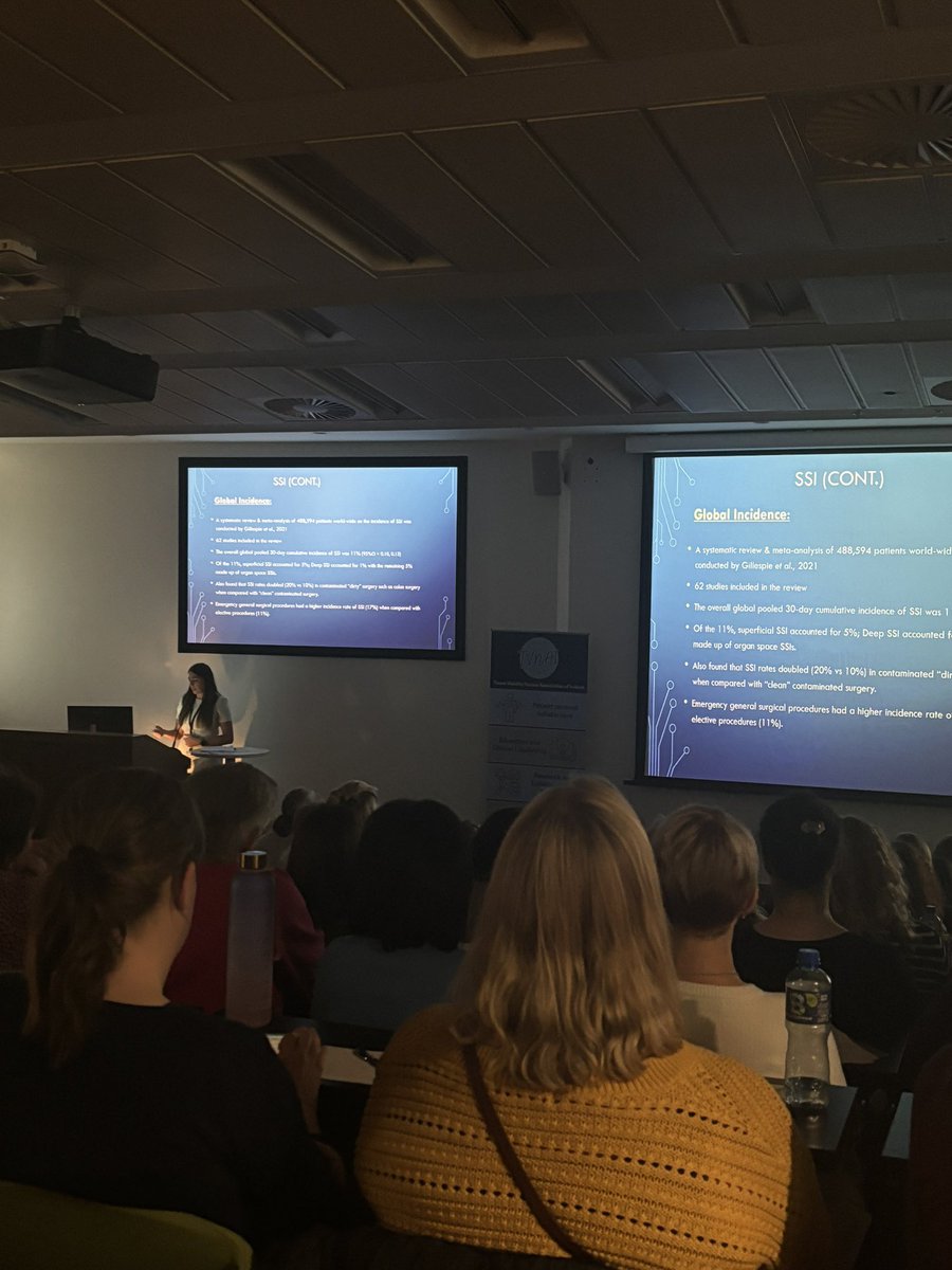 TVNAI2's tweet photo. Tara Holmes CNS Tissue Viability University Hospital Limerick educating on the Prevention &amp; Management of Complex Surgical Sites Wounds @CERC_UHL @TVNAI2 @HSELive @HSEMidWest @NatWoundStrat @NationalQPS https://t.co/PYu2K66WiG
